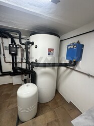 Heizung und 1000 Liter Schichtspeicher