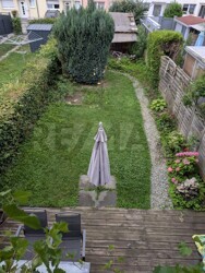 Garten vom Balkon