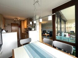 Küche und Essbereich