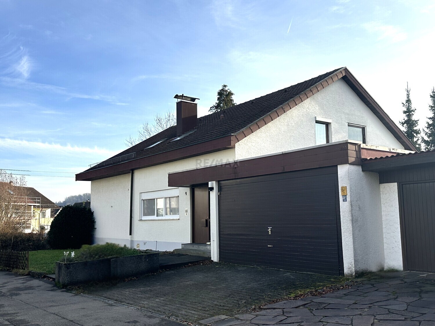 Außenansicht draußen Garage