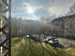 Aussicht vom Balkon