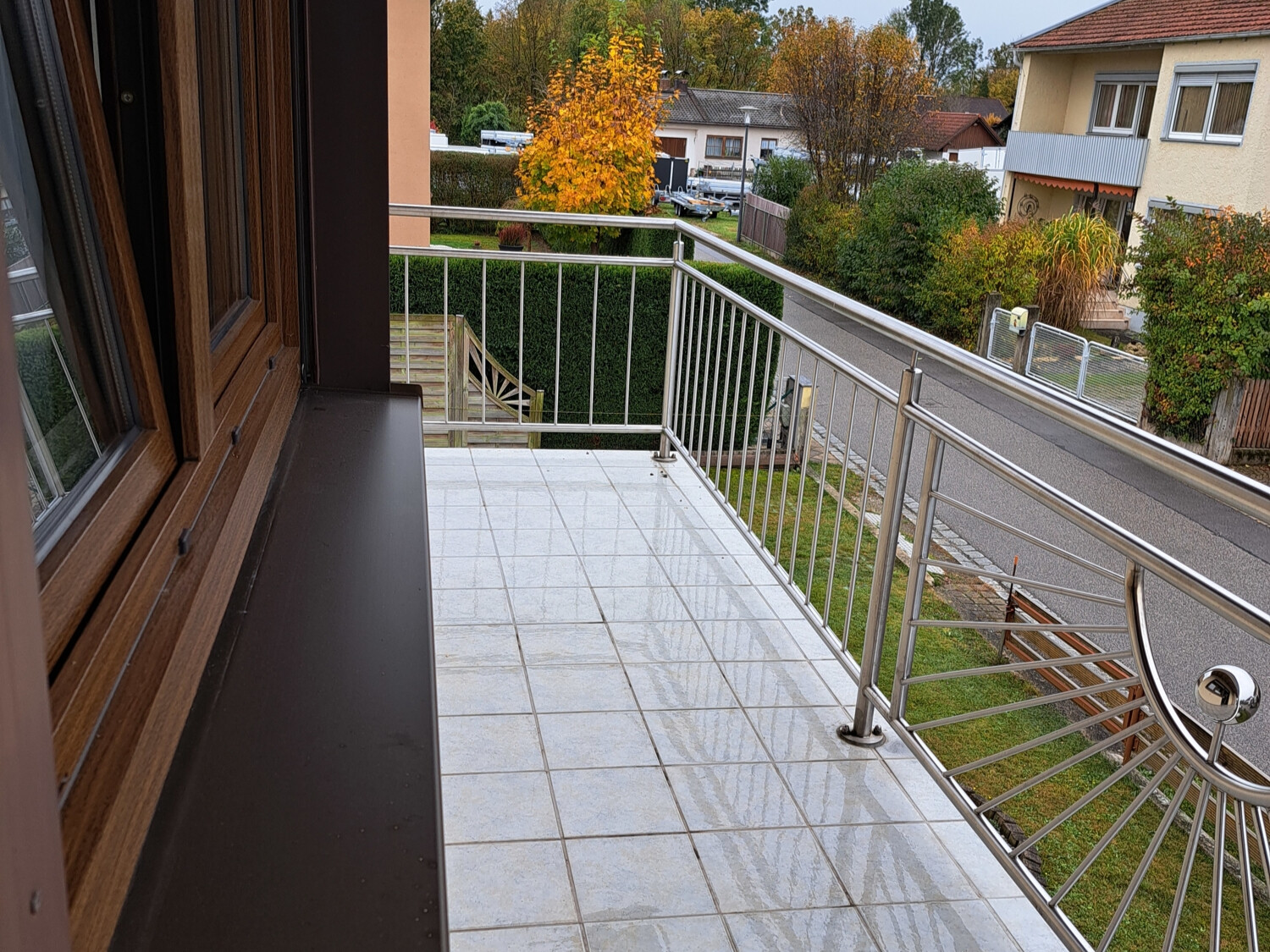 Balkon mit Zugang vom Schlafzimmer