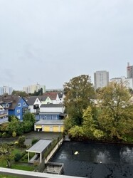 Blick vom Balkon