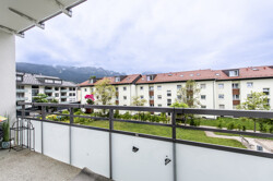 Ausblick Balkon