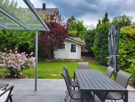 Terrasse und Garten