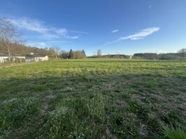 Blick vom Grundstück in die Berge
