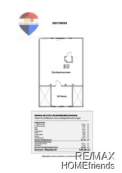 Dachbodengeschoss mit Flächenberechnung