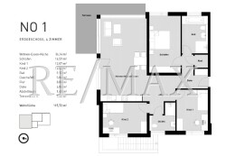 *Weiterer Grundriss BA 2 Whg 01, 115,72 m²