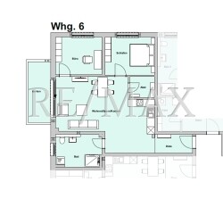 Whg 6 Grundriss 3 Zimmer