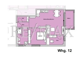 Whg 12 Grundriss 3 Zimmer