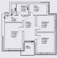 Grundriss Wohnung 170