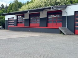 Halle Rampenbereich