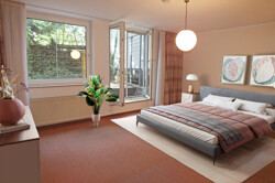 Schlafzimmer Souterrain