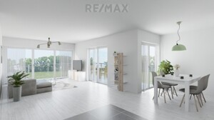 Wohnzimmer/ Essbereich (Visualisierung)