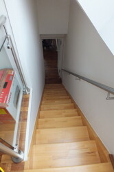 Treppe in Dachstudio