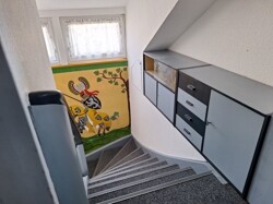 Treppe zum DG