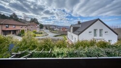 Ausblick Balkon
