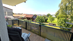 Blick vom Balkon