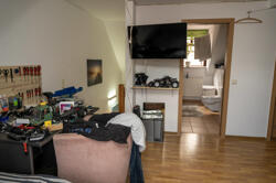 Schlafzimmer richtung Bad