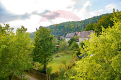 Aussicht vom Balkon