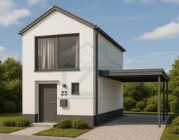 Moderne 2G Villa mit Carport und Garten