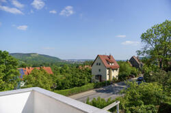 Aussicht vom Balkon
