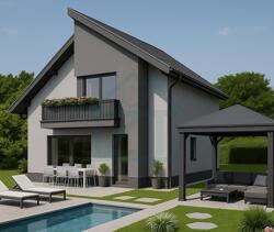 Modern Haus mit Pool und Garten (1)