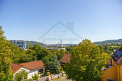 Aussicht vom Balkon