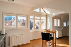 westliche Fensterfront 