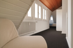 Blick auf Schlafzimmer