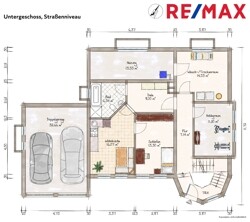 Grundriss UG Strassenniveau