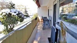 Balkon vor Wohn- und Kinderzimmer