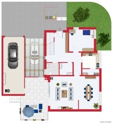 EG, Grundriss