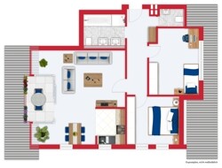 Grundriss Wohnung