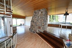 Esszimmer, Kamin, Wohnzimmer