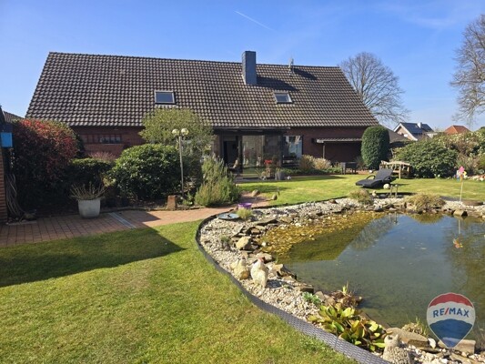 Hausansicht vom Garten