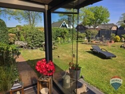 Blick aus Wintergarten