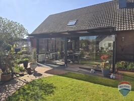 Sicht auf dem Wintergarten