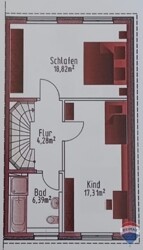 Grundriss Obergeschoss