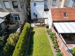 Luftansicht Garten