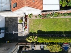 Luftansicht Garten