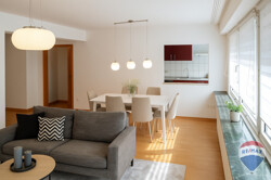 Wohn- Esszimmer Homestaging