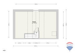 Grundriss Spitzboden