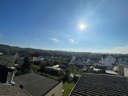 Blick aus dem Dachfenster