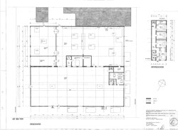 Grundriss Halle-Büros