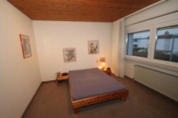 Blick ins Schlafzimmer