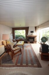 Kamin im Wohnzimmer