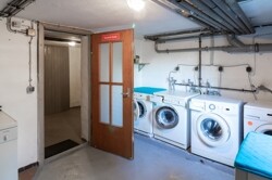 Waschküche der Mieter