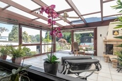 Wintergarten für gemütliche Stunden