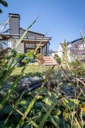 Blick aus dem Garten